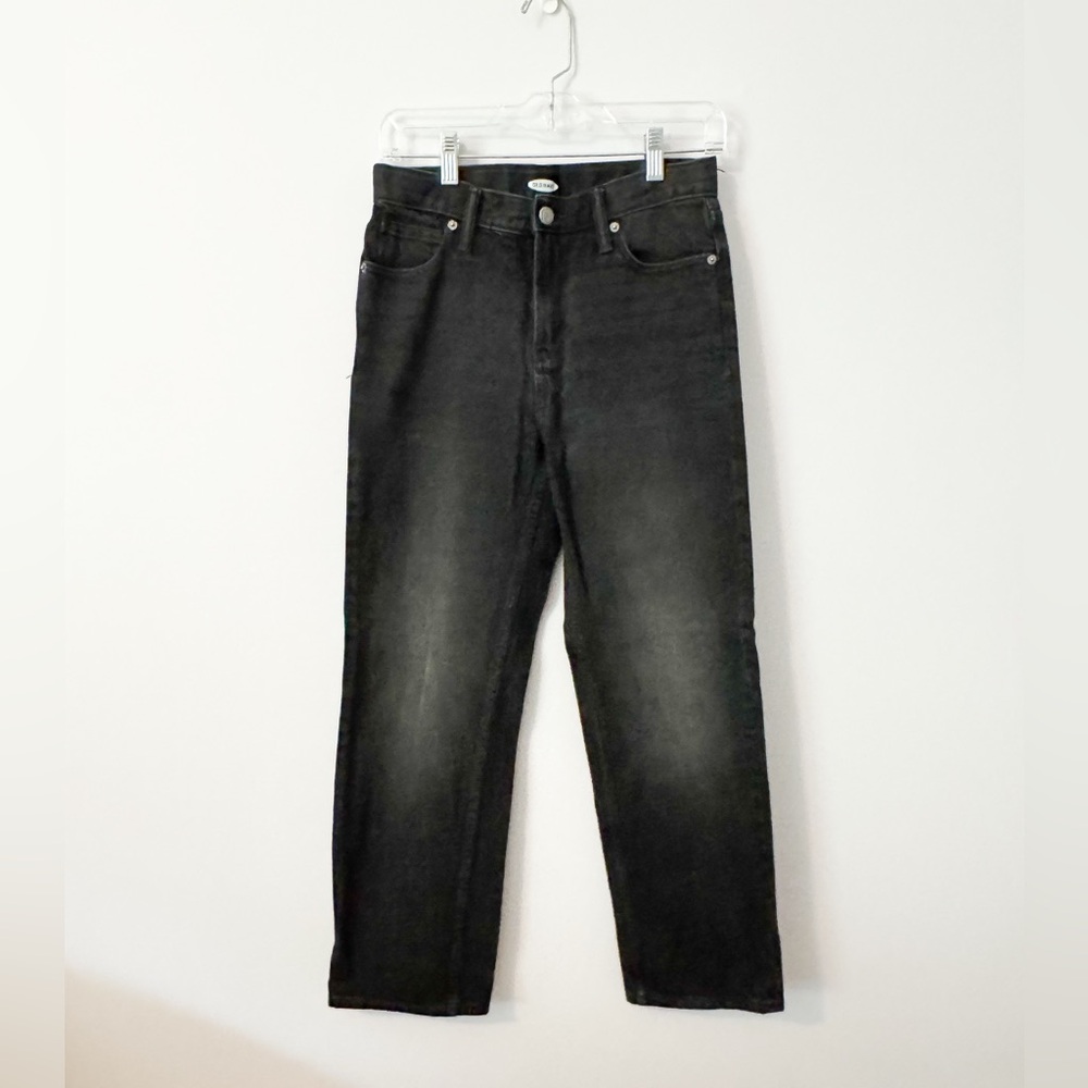 OLD NAVY- Girls wide straight jeans